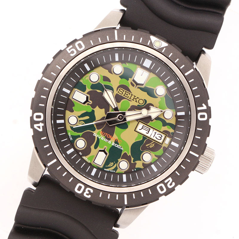 《希少》SEIKO SCUBA 腕時計 シルバー チタニウム 200M防水y