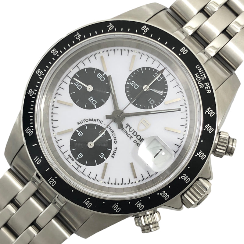 チューダー/チュードル TUDOR クロノタイム 79260 ホワイト/ブラック SS 自動巻き メンズ 腕時計 | 中古ブランドリユースショップ  OKURA(おお蔵)