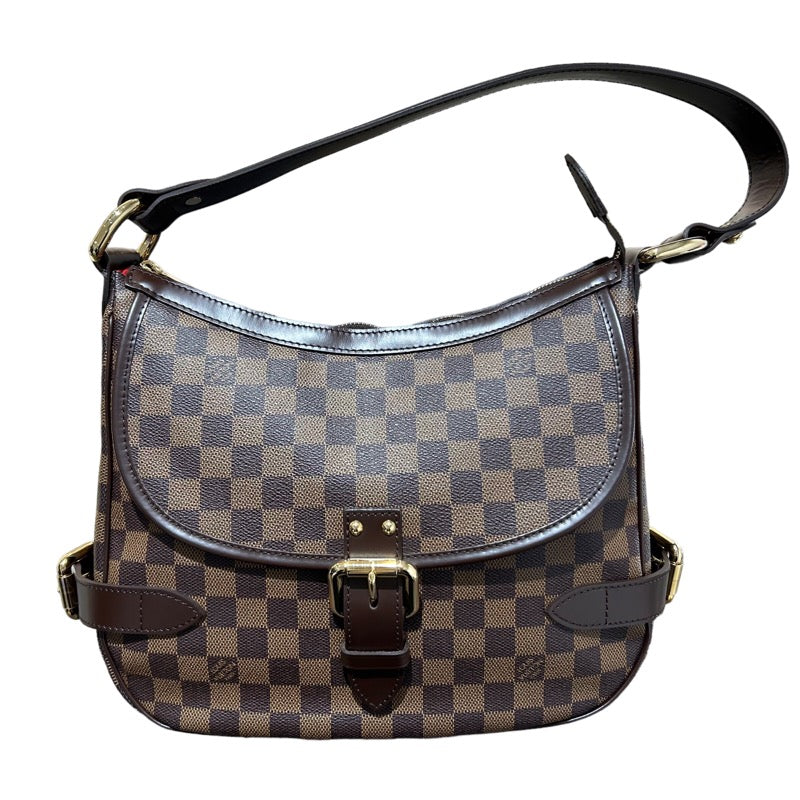 ルイ・ヴィトン LOUIS VUITTON ハイバリー N51200 ブラウン ダミエ