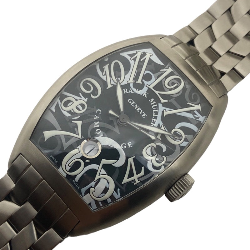 FRANCK MULLER フランクミュラー カサブランカ 7502S6 白 ホワイト SS ステンレス メンズ ボーイズ レディース ユニセックス 手巻き【6ヶ月保証】【腕時計】