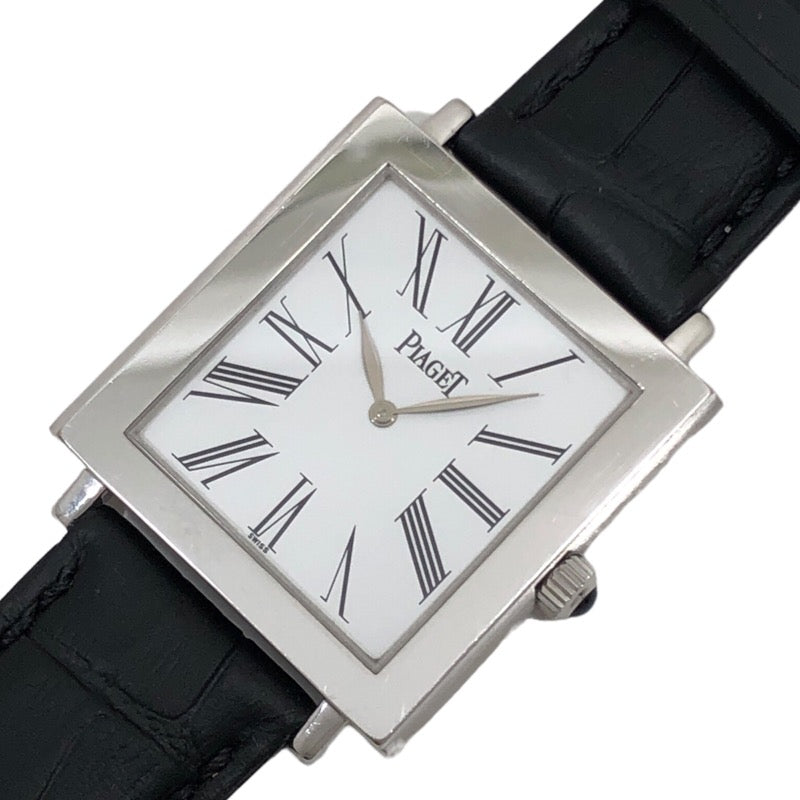 ピアジェ PIAGET アルティプラノ 9930 ホワイト文字盤 K18WG/レザーストラップ(社外) メンズ 腕時計 |  中古ブランドリユースショップ OKURA(おお蔵)