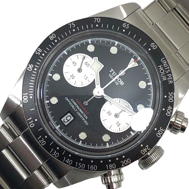 チューダー/チュードル TUDOR ブラックベイクロノ 79360N ブラック SS 自動巻き メンズ 腕時計