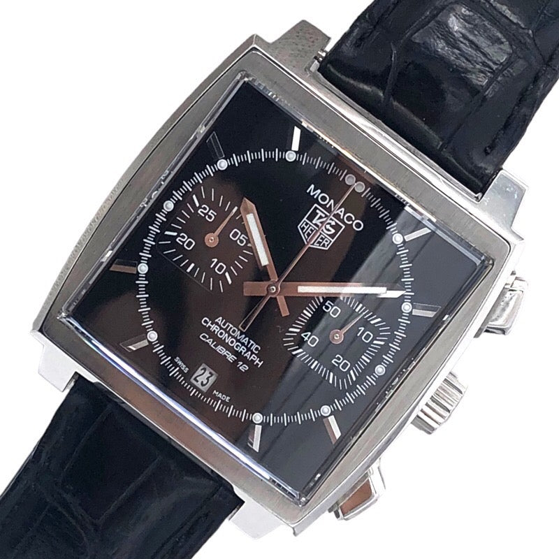 TAG HEUER タグホイヤー  モナコ クロノ キャリバー12  CAW2110  メンズ 腕時計