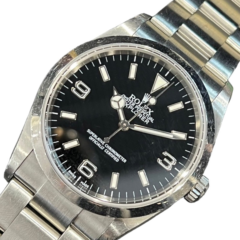 シルバーケースロレックス エクスプローラー1 114270 メンズ 腕時計