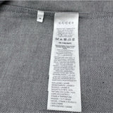 グッチ GUCCI サイドロゴ長袖デニムシャツ 807361 ブルー コットン レディース 長袖シャツ