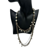 シャネル CHANEL ココマークパールネックレス ゴールド メタル アクセサリー