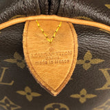 ルイ・ヴィトン LOUIS VUITTON ｷｰﾎﾟﾙ45 M41428 ブラウン/ゴールド金具 PVCコーティングキャンバス モノグラムキャンパス ユニセックス ボストンバッグ