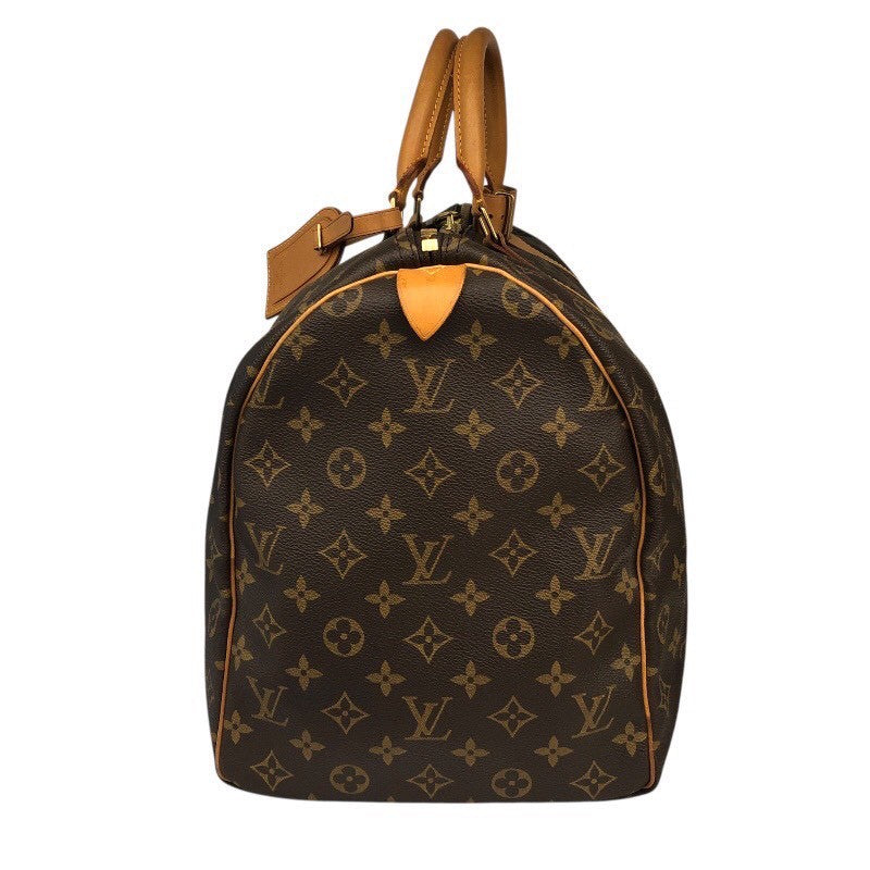 ルイ・ヴィトン LOUIS VUITTON ｷｰﾎﾟﾙ50 M41426 ブラウン/ゴールド金具 PVCコーティングキャンバス モノグラムキャンパス ユニセックス ボストンバッグ