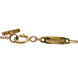 ティファニー TIFFANY＆CO Tスマイルダイヤネックレスミニ イエローゴールド 750 ジュエリー