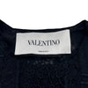 ヴァレンティノ VALENTINO レースノースリーブワンピース ブラック コットン レディース ワンピース