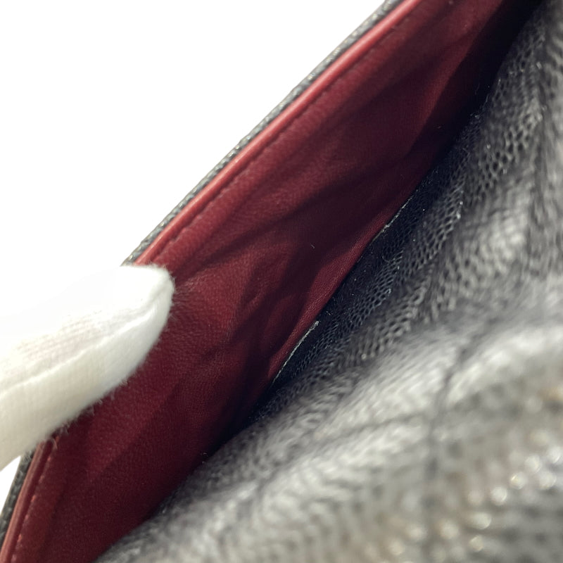 シャネル CHANEL マトラッセ23 チェーンショルダーバッグ A01113 19番台 ブラック ゴールド金具 キャビアスキン レディース ショルダーバッグ