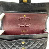 シャネル CHANEL マトラッセ25 チェーンショルダーバッグ A01112 15番台 ブラック ゴールド金具 キャビアスキン レディース