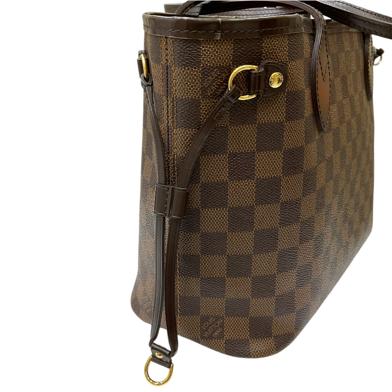 ルイ・ヴィトン LOUIS VUITTON ネヴァーフルPM N51109 エベヌ ダミエ・キャンバス/レザー レディース トートバッグ