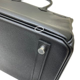 エルメス HERMES バーキン30 A刻 ブラック シルバー金具 エプソン レディース ハンドバッグ