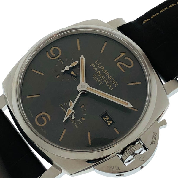 パネライ PANERAI ルミノール ドゥエ GMT パワーリザーブ PAM00944 メンズ 腕時計