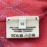 エルメス HERMES Hロンド総柄ニットセーター ピンク カシミヤ レディース セーター
