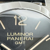 パネライ PANERAI ルミノール 1950 10デイズ GMT PAM00533 ブラック ステンレススチール 自動巻き メンズ 腕時計