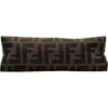 フェンディ FENDI ズッカ柄 ポーチ 7N0038 ブラウン ジャガード レディース ポーチ