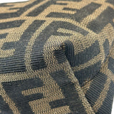 フェンディ FENDI ズッカ柄 ポーチ 7N0038 ブラウン ジャガード レディース ポーチ