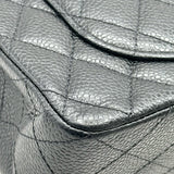 シャネル CHANEL マトラッセ23 A01113 30番台 ブラック シルバー金具 キャビアスキン レディース ショルダーバッグ