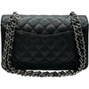 シャネル CHANEL マトラッセ23 A01113 30番台 ブラック シルバー金具 キャビアスキン レディース ショルダーバッグ