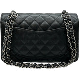 シャネル CHANEL マトラッセ23 A01113 30番台 ブラック シルバー金具 キャビアスキン レディース ショルダーバッグ