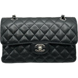 シャネル CHANEL マトラッセ23 A01113 30番台 ブラック シルバー金具 キャビアスキン レディース ショルダーバッグ