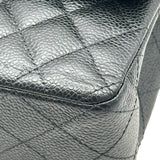 シャネル CHANEL マトラッセ23 A01113 30番台 ブラック シルバー金具 キャビアスキン レディース ショルダーバッグ