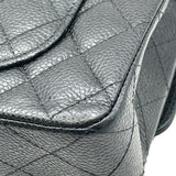 シャネル CHANEL マトラッセ23 A01113 30番台 ブラック シルバー金具 キャビアスキン レディース ショルダーバッグ