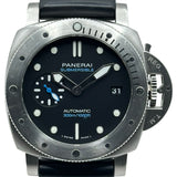 パネライ PANERAI サブマーシブル 42MM PAM00973 ブラック ステンレススチール 自動巻き メンズ 腕時計