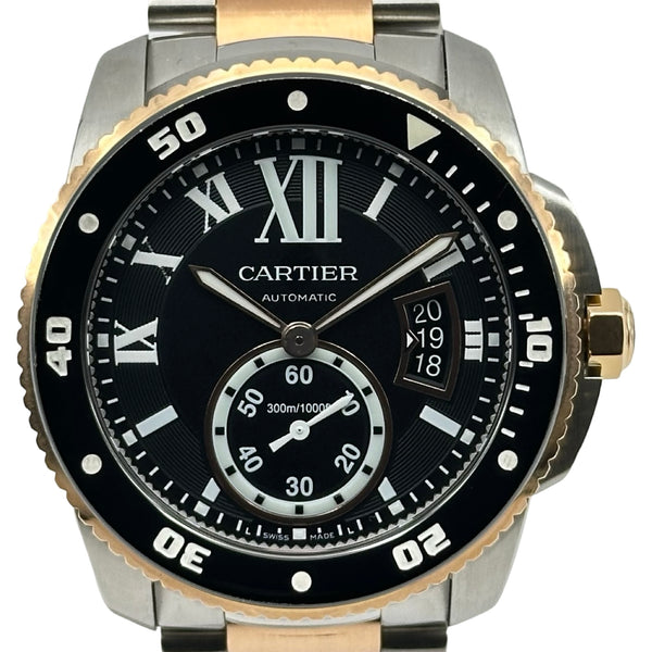 カルティエ Cartier カリブルドゥカルティエ ダイバー W7100054