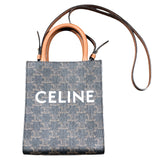 セリーヌ CELINE ミニバーティカルカバ 194372 トリオンフキャンバス レディース ショルダーバッグ