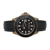 ロレックス ROLEX ヨットマスター37 268655 PG×ラバー ユニセックス 腕時計