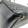シャネル CHANEL PTTチェーンハンドバッグ A18004 7番台 ブラック ゴールド金具 キャビアスキン レディース ハンドバッグ