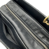 シャネル CHANEL PTTチェーンハンドバッグ A18004 7番台 ブラック ゴールド金具 キャビアスキン レディース ハンドバッグ