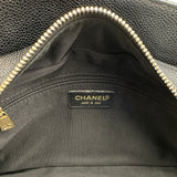 シャネル CHANEL PTTチェーンハンドバッグ A18004 7番台 ブラック ゴールド金具 キャビアスキン レディース ハンドバッグ