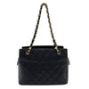シャネル CHANEL PTTチェーンハンドバッグ A18004 7番台 ブラック ゴールド金具 キャビアスキン レディース ハンドバッグ