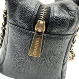 シャネル CHANEL PTTチェーンハンドバッグ A18004 7番台 ブラック ゴールド金具 キャビアスキン レディース ハンドバッグ