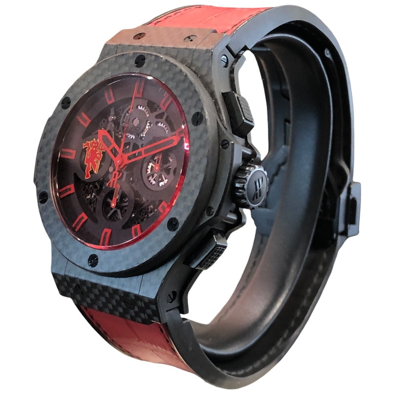 ウブロ HUBLOT ビッグバン アエロバン レッドデビル26 香川真司モデル 311.QX.1113.GR.MUK13 カーボン メンズ |  中古ブランドリユースショップ OKURA(おお蔵)