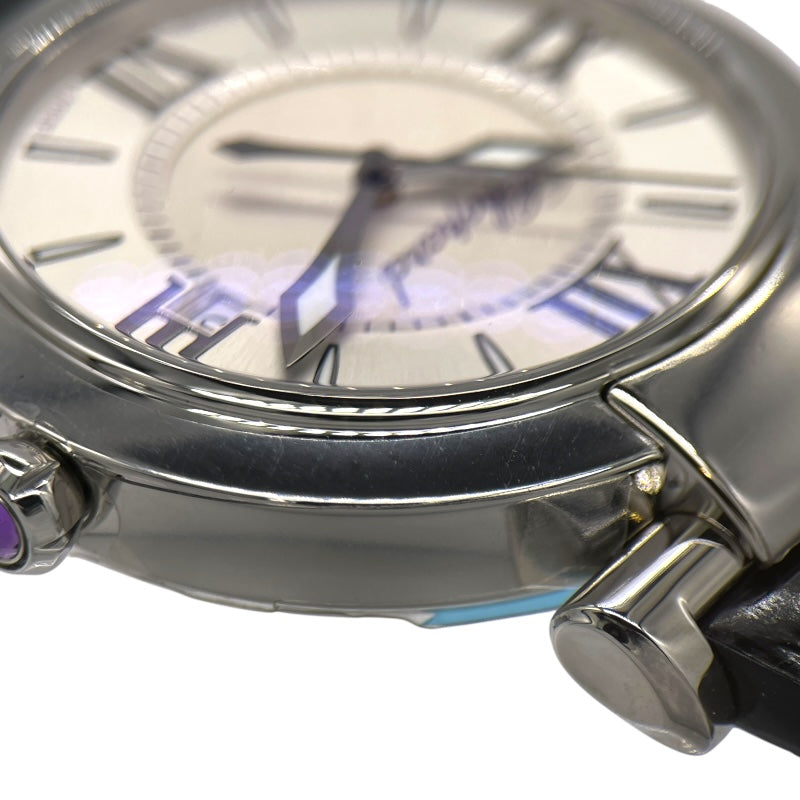 ショパール Chopard インペリアーレ 388532-3001 シルバー SS/レザーベルト クオーツ ユニセックス 腕時計
