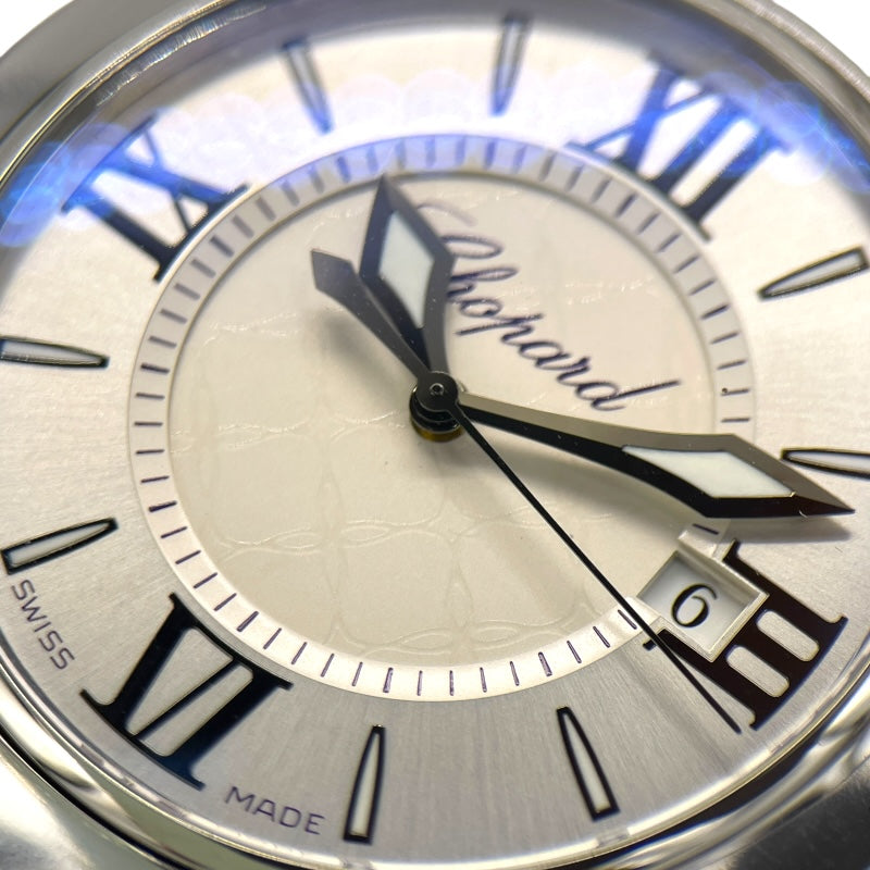 ショパール Chopard インペリアーレ 388532-3001 シルバー SS/レザーベルト クオーツ ユニセックス 腕時計