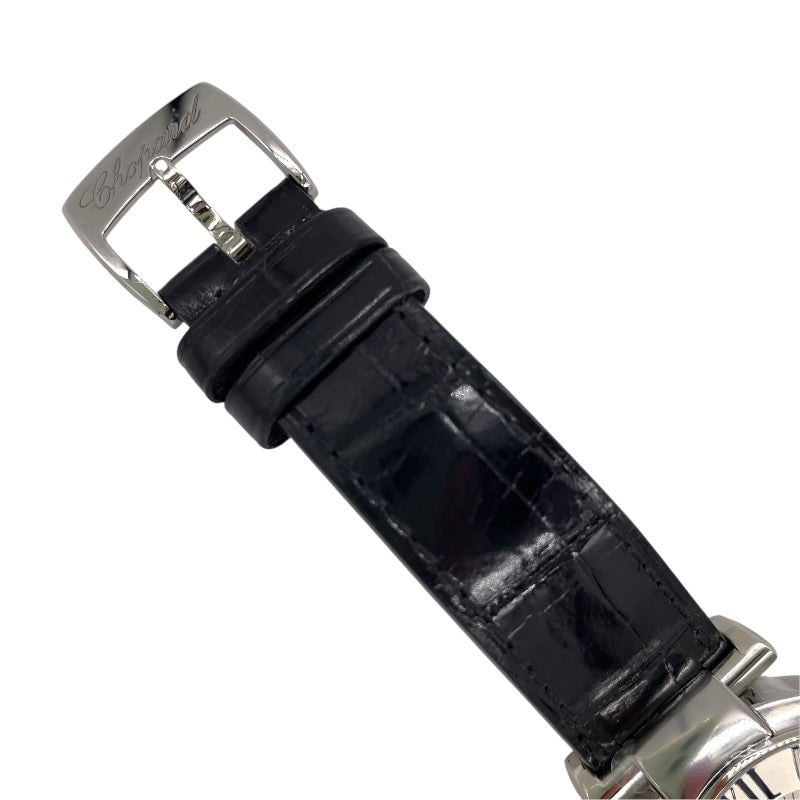 ショパール Chopard インペリアーレ 388532-3001 シルバー SS/レザーベルト クオーツ ユニセックス 腕時計