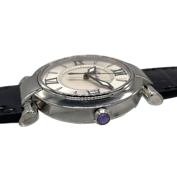 ショパール Chopard インペリアーレ 388532-3001 シルバー SS/レザーベルト クオーツ ユニセックス 腕時計