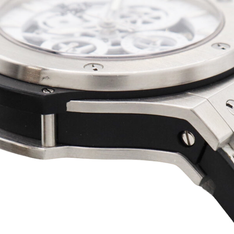 ウブロ HUBLOT ビッグバン アエロバン ガルミッシュ  311.SX.2010. GR.GAP10 SS/ラバーストラップ 自動巻き メンズ 腕時計