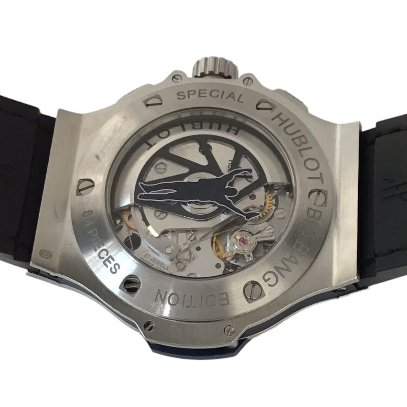 ウブロ HUBLOT ビッグバンアエロバンMT88 田中将大投手コラボモデル 311.SX.2090.NR シルバー ステンレススチール SS 自動巻き メンズ 腕時計