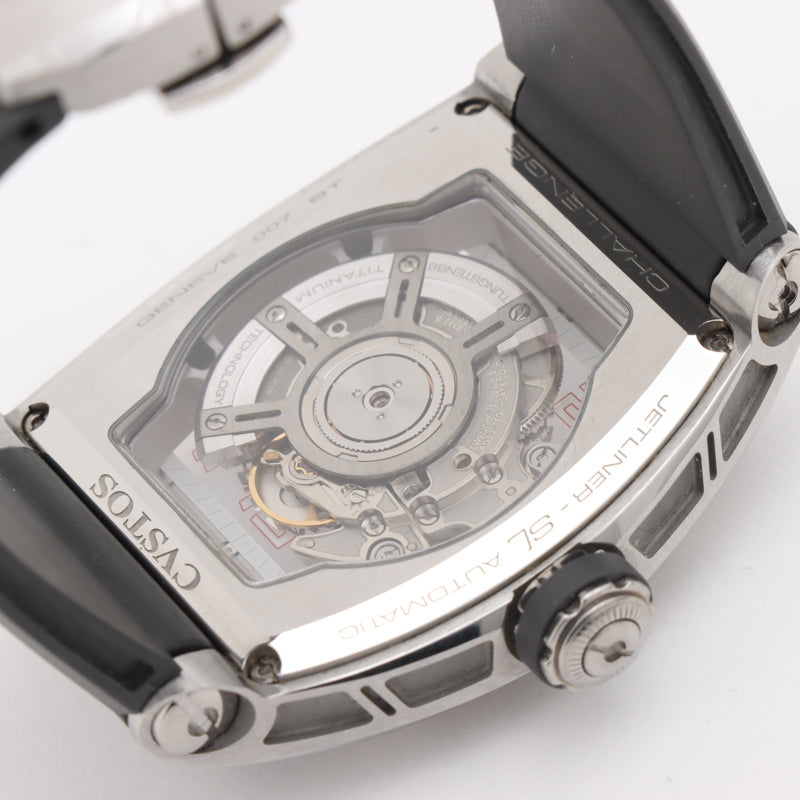 クストス CVSTOS チャレンジ ジェットライナー CVT-JET-SL SS 自動巻き メンズ 腕時計 | 中古ブランドリユースショップ  OKURA(おお蔵)