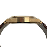 オーデマ・ピゲ AUDEMARS PIGUET ロイヤルオーク 15300OR.OO.D088CR.02 シルバー K18PG/革ベルト 自動巻き メンズ 腕時計