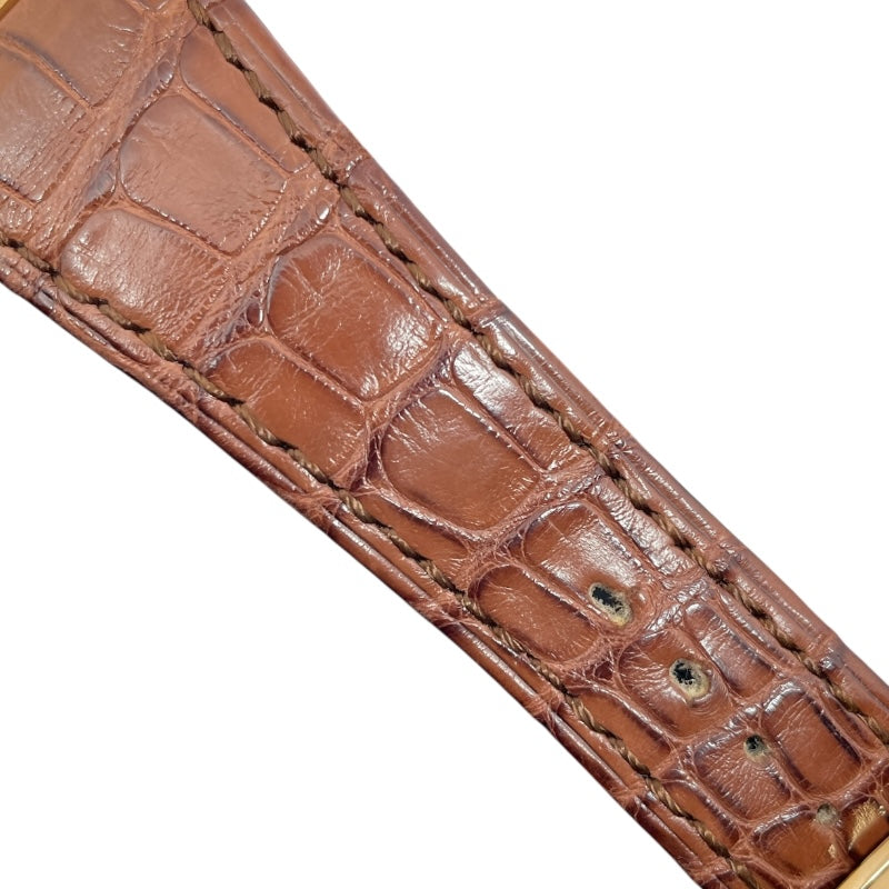 オーデマ・ピゲ AUDEMARS PIGUET ロイヤルオーク 15300OR.OO.D088CR.02 シルバー K18PG/革ベルト 自動巻き メンズ 腕時計