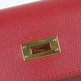 エルメス HERMES ミニケリー □C刻　(1999年製) ルージュヴィフ ゴールド金具 クシュベル レディース ハンドバッグ