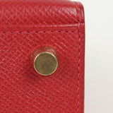 エルメス HERMES ミニケリー □C刻　(1999年製) ルージュヴィフ ゴールド金具 クシュベル レディース ハンドバッグ